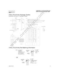 IRFR5505CTRLPBF Datasheet Page 9