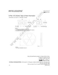 IRFR5505CTRLPBF Datasheet Page 10