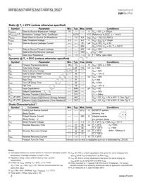 IRFS3507 Datasheet Page 2