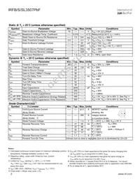 IRFS3507TRLPBF Datasheet Page 2