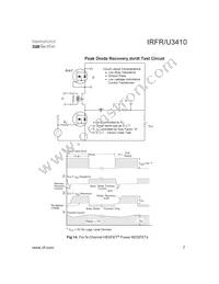 IRFU3410 Datasheet Page 7