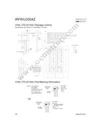IRFU3504Z Datasheet Page 10