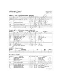 IRFU3710ZPBF Datasheet Page 2