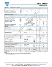 IRFZ24 Datasheet Page 2