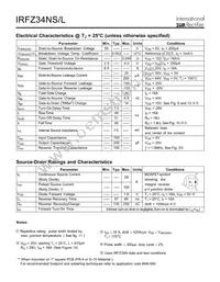 IRFZ34NL Datasheet Page 2