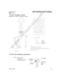IRFZ46NSTRL Datasheet Page 9