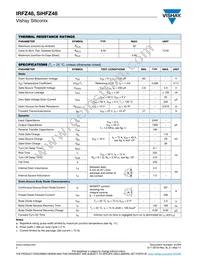 IRFZ48PBF Datasheet Page 2