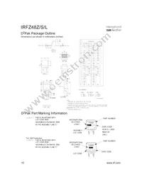 IRFZ48ZS Datasheet Page 10