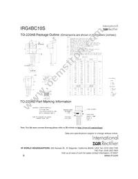 IRG4BC10S Datasheet Page 8