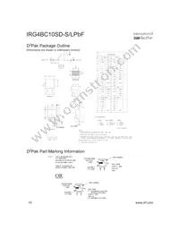 IRG4BC10SD-LPBF Datasheet Page 10