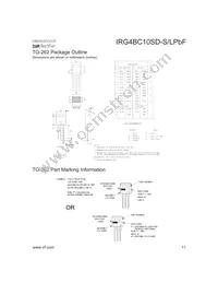 IRG4BC10SD-LPBF Datasheet Page 11