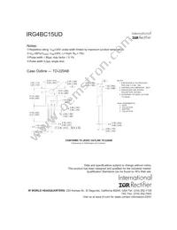 IRG4BC15UD Datasheet Page 10