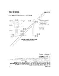 IRG4BC20S Datasheet Page 8