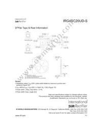 IRG4BC20UD-STRR Datasheet Page 11