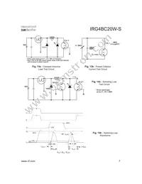 IRG4BC20W-S Datasheet Page 7