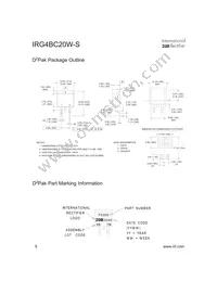 IRG4BC20W-S Datasheet Page 8