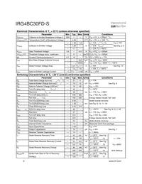 IRG4BC30FD-STRR Datasheet Page 2