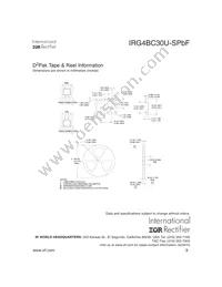 IRG4BC30U-STRRP Datasheet Page 9