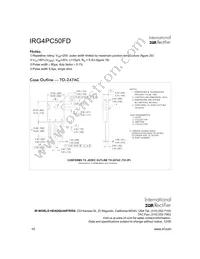 IRG4PC50FDPBF Datasheet Page 10