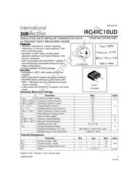 IRG4RC10UD Cover