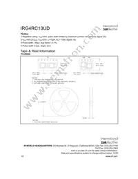 IRG4RC10UD Datasheet Page 10