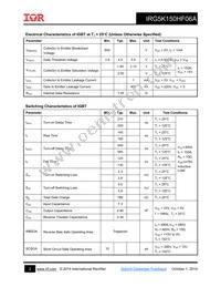 IRG5K150HF06A Datasheet Page 2
