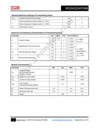 IRG5K200HF06B Datasheet Page 3