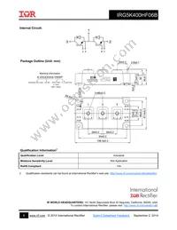 IRG5K400HF06B Datasheet Page 6