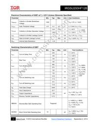 IRG5U200HF12B Datasheet Page 2