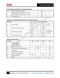IRG5U200SD12B Datasheet Page 3