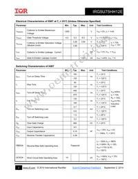 IRG5U75HH12E Datasheet Page 2