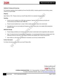 IRG7CH73K10EF-R Datasheet Page 4