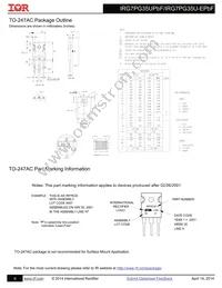 IRG7PG35UPBF Datasheet Page 9