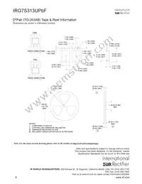 IRG7S313UTRLPBF Datasheet Page 8