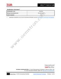 IRG7T150CH12B Datasheet Page 8