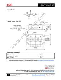 IRG7T300HF12B Datasheet Page 6