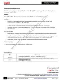 IRG8CH37K10F Datasheet Page 4