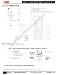 IRG8P15N120KD-EPBF Datasheet Page 9
