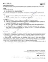 IRGC4069B Datasheet Page 2