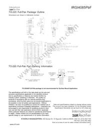 IRGI4085-111PBF Datasheet Page 7