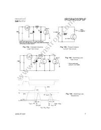 IRGP4050PBF Datasheet Page 7