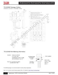 IRGP4062D-EPBF Datasheet Page 11