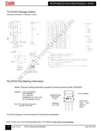 IRGP4063D1PBF Datasheet Page 10