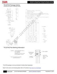 IRGP4760DPBF Datasheet Page 11