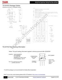IRGP4760PBF Datasheet Page 9