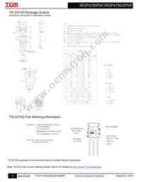 IRGP4760PBF Datasheet Page 10