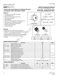IRGS4062DTRLPBF Cover