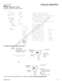 IRGS4062DTRLPBF Datasheet Page 11