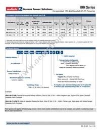IRH-5/30-T110NVF-C Datasheet Page 2