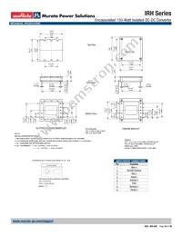 IRH-5/30-T110NVF-C Datasheet Page 20
